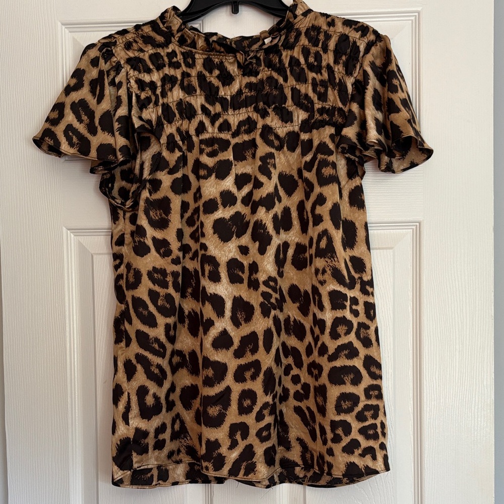 FSL Apparel Animal Print Blouse